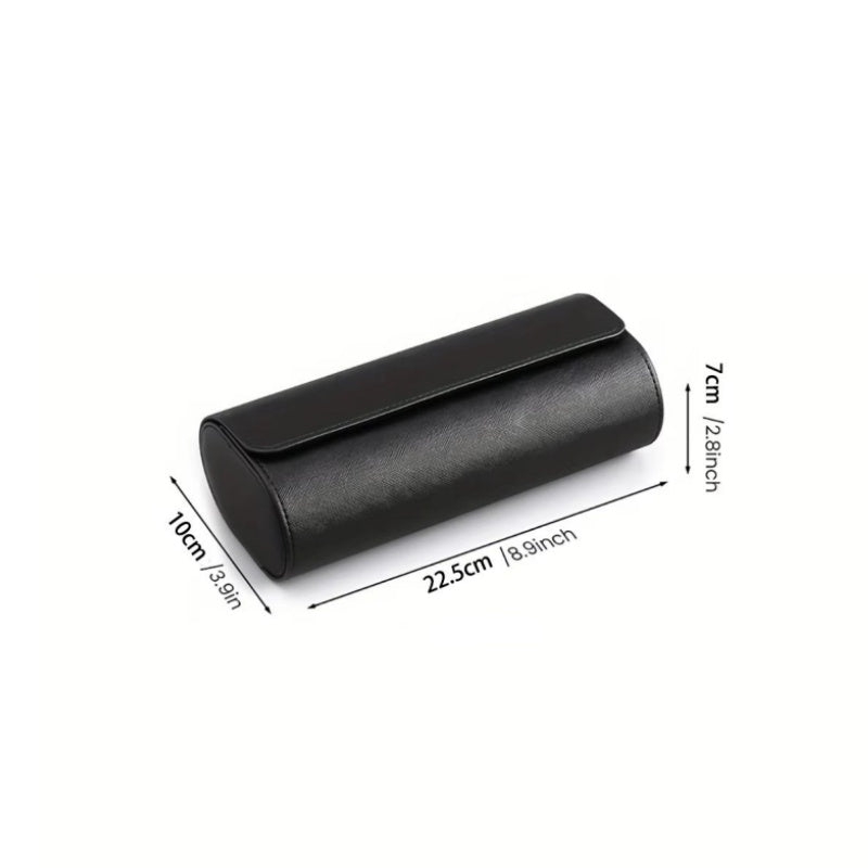 3 Slots Watch Bag Luxury Leather Watch Storage Organizer Box Travel Portable Holder Case Storage Gift Showcase Box Man Women