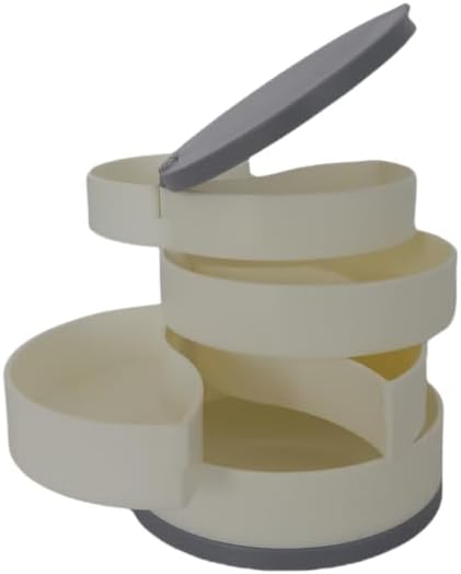 Jewelry Organizer with 4 Tier Round Display