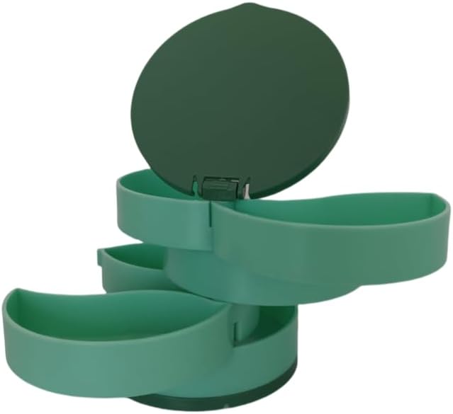 Jewelry Organizer with 4 Tier Round Display