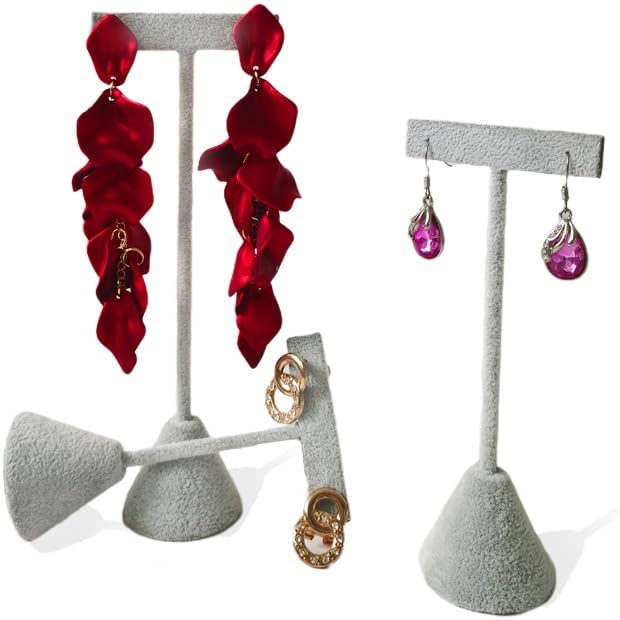 Jewelry Display Stand Earring Holder for Stud Earrings, 4 Pcs/Set