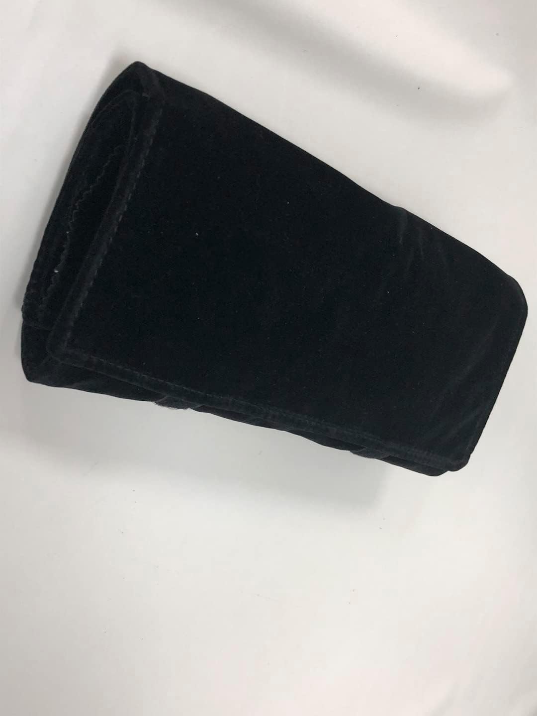 Portable Jewelry Roll Bag For Rings,Black All and Velvet Jewelry Roll Bag keep your Rings Safe