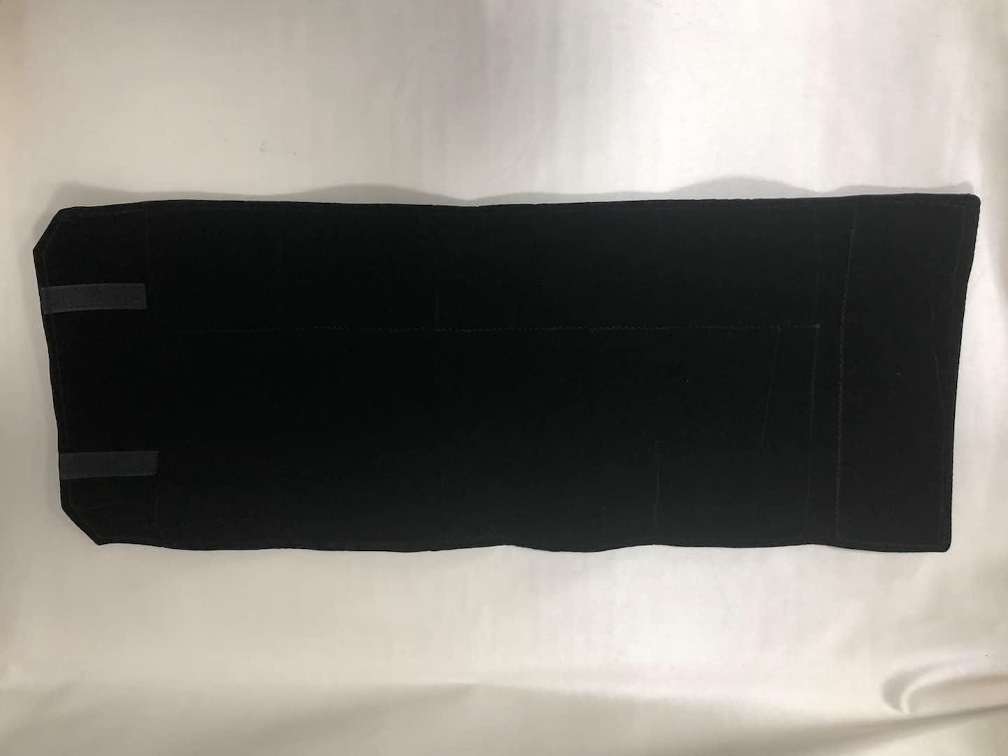 Portable Jewelry Roll Bag For Rings,Black All and Velvet Jewelry Roll Bag keep your Rings Safe