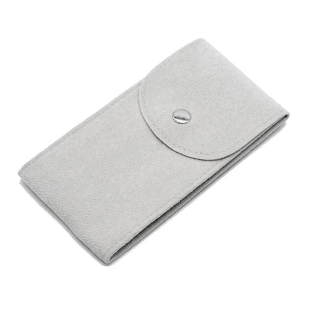 Flannelette Snap Watch Pouch Travel Storage Timepieces Organizer Dust Protection Case Man Woman Portable Watch Bag Closed 7*13CM