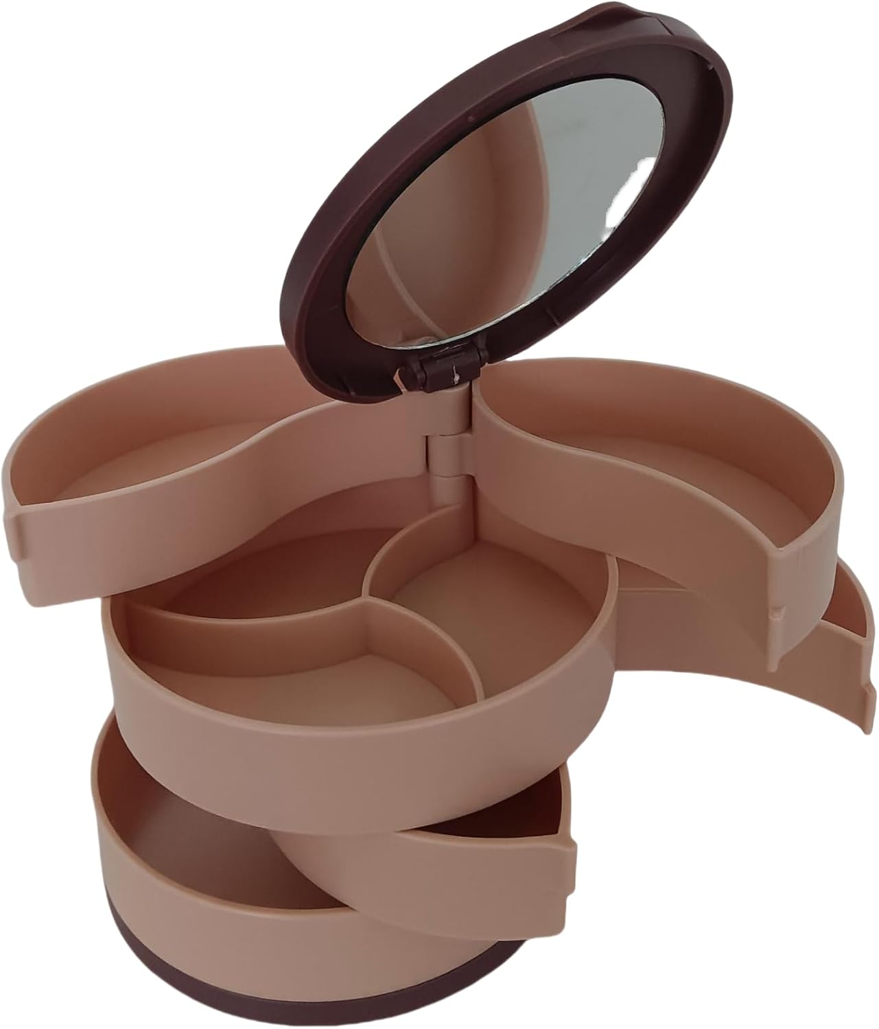 Jewelry Organizer with 4 Tier Round Display