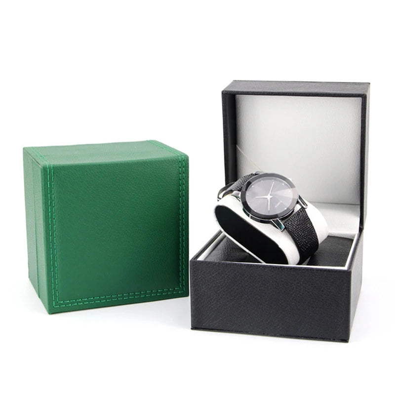 High Quality Pu Leather Watch Storage Box Jewelry Gift Box Bracelet Packaging Gift Box Watch Display Box