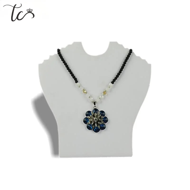 Necklace Holder Jewelry Pendant Necklace Chain Earring Jewelry Bust Display Holder Stand Showcase Rack