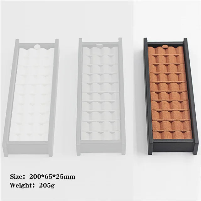 Wholesale Jewelry Gem Display Box Case Loose Diamond Storage Tool Coin Jar Show Tray Gem Pot Gemstone Organizer Holder Container
