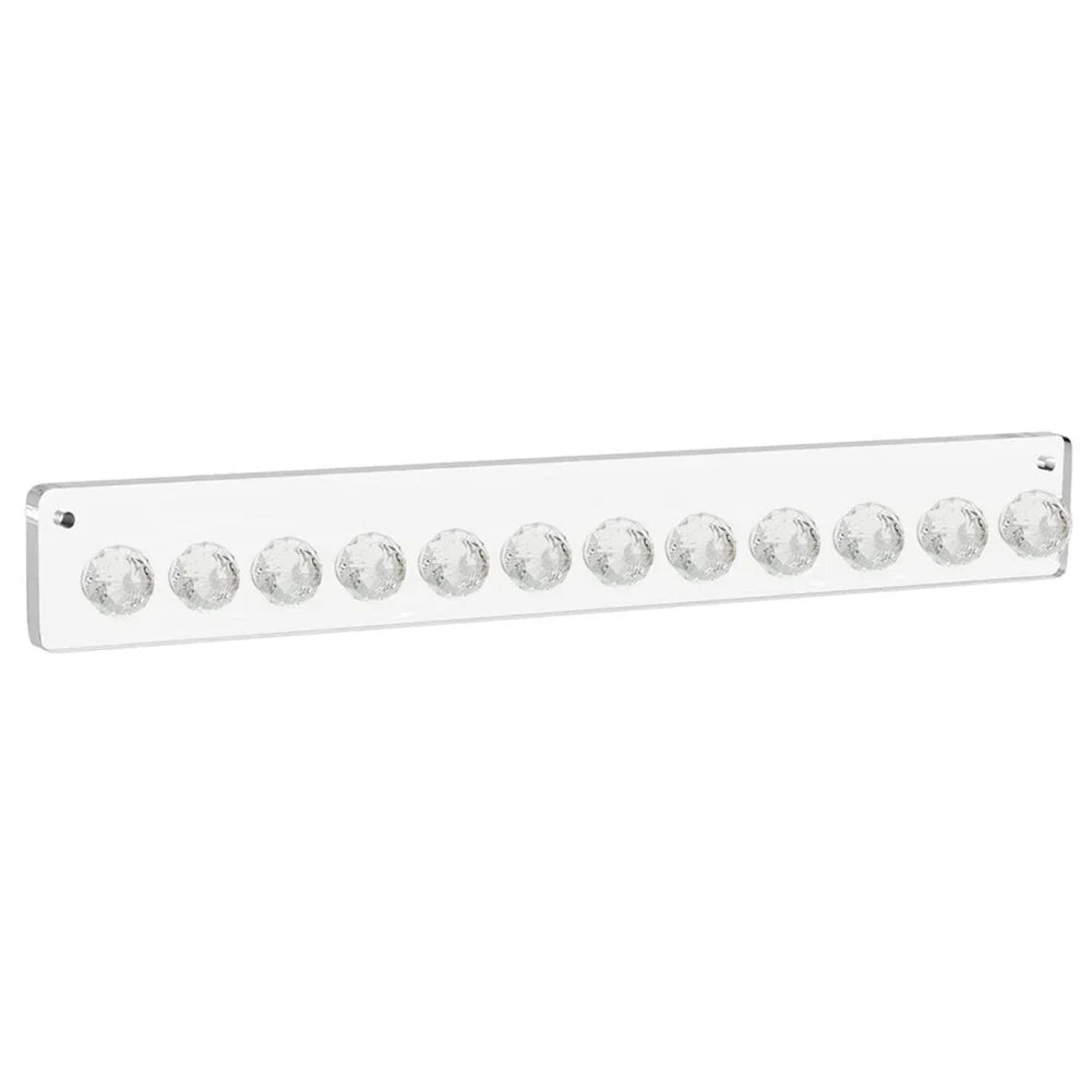 Arcylic Adhesive Paste Wall Hanging Storage Jewelry Hooks Home Display Organizer Earring Ring Necklace Hanger Holder Stand