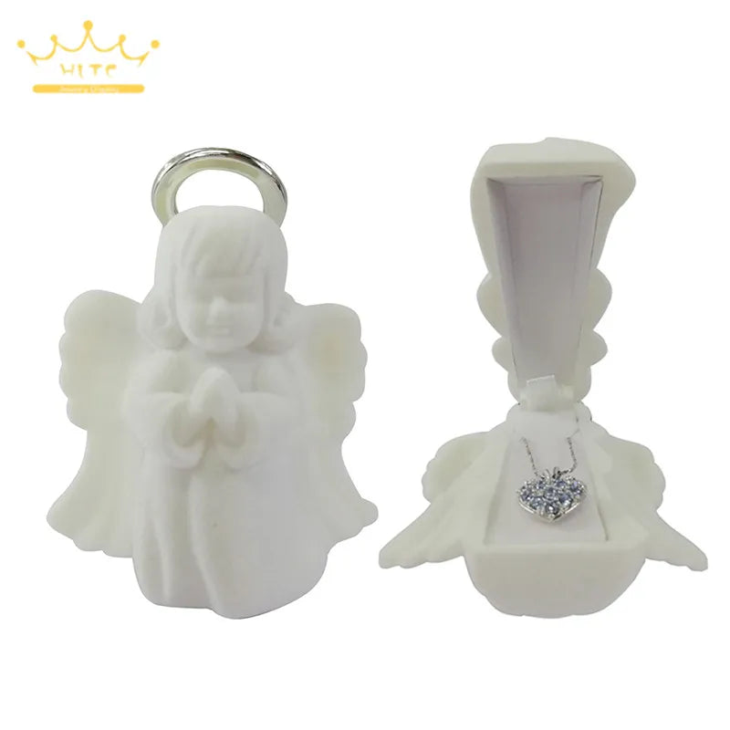 Lovely Ring Boxes Jewelry Organizer Earrings Rings Storage Case Creative Velvet Small Gift Box Mini Container