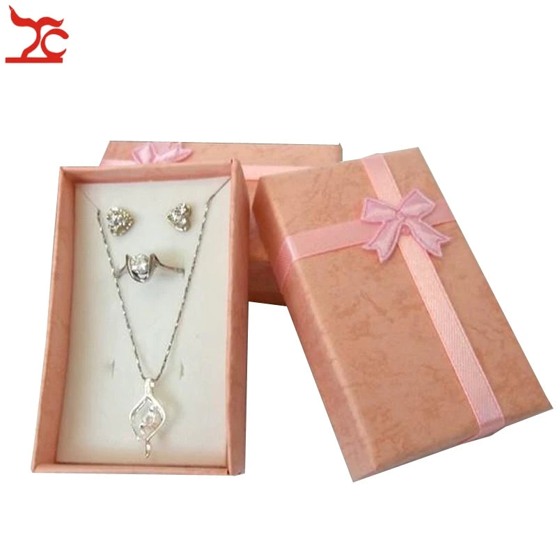 24 Pcs Mix Color Gift Box Jewelry Earring Organizer Storage Box Pendant Paper Package Box Jewelry Ring Storage Box 8*5*2.5CM