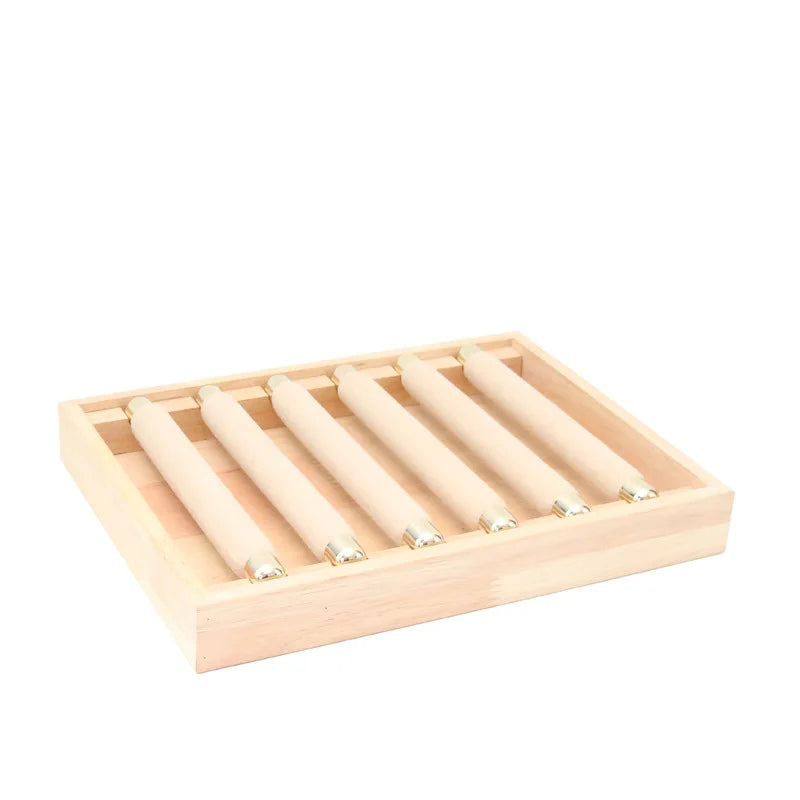 High Quality 8/6 Detachable Ring Sticks Jewelry Display Tray Ring Earring Necklace Bracelet Accessories Organize Storage