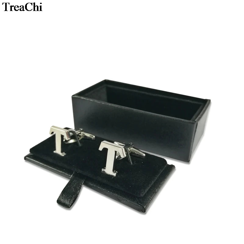 60Pcs Black Cufflinks Storage Casket Mens Cufflink Jewelry Organizer Case Cuff Links Display Package Gift Box Birthday Gift Case