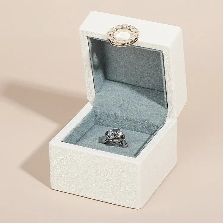 New Jewelry Packaging Box Necklace Holder Pu Leather Jewelry Storage Gift Box Watch Collection Box
