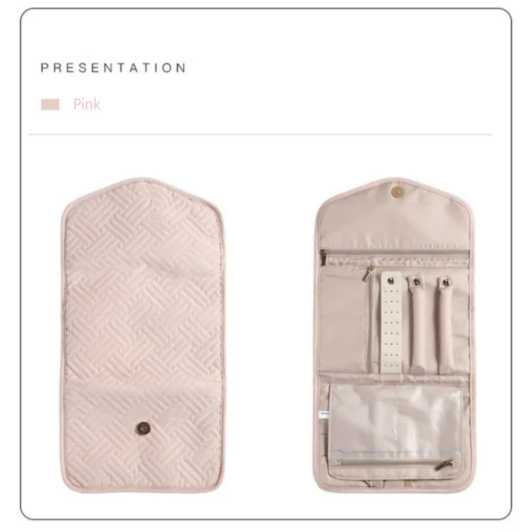 Jewelry Organizer Portable Travel Soft Case Large Capacity Accessories Organize Jewelry Bags and Packaging