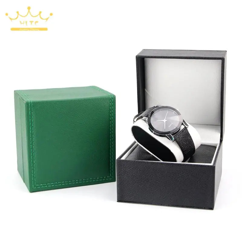 High Quality Pu Leather Watch Storage Box Jewelry Gift Box Bracelet Packaging Gift Box Watch Display Box