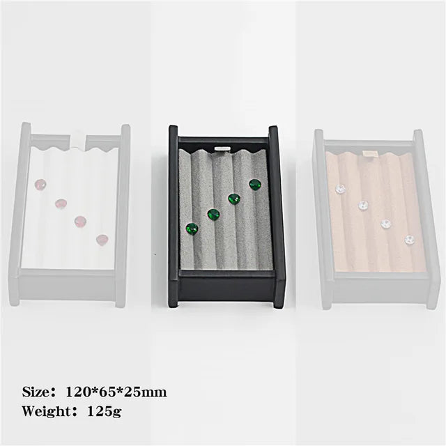 Wholesale Jewelry Gem Display Box Case Loose Diamond Storage Tool Coin Jar Show Tray Gem Pot Gemstone Organizer Holder Container