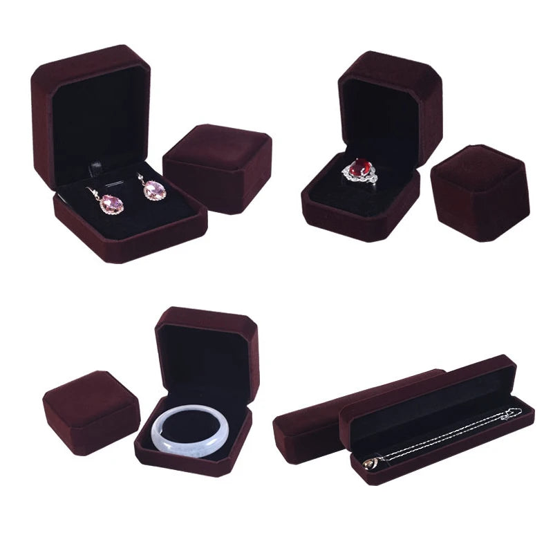 1pcs Jewelry Packaging Necklace Packaging Organizer Ring Box Bulk Gift Box Earring Holder Gift Box Necklace Organizer