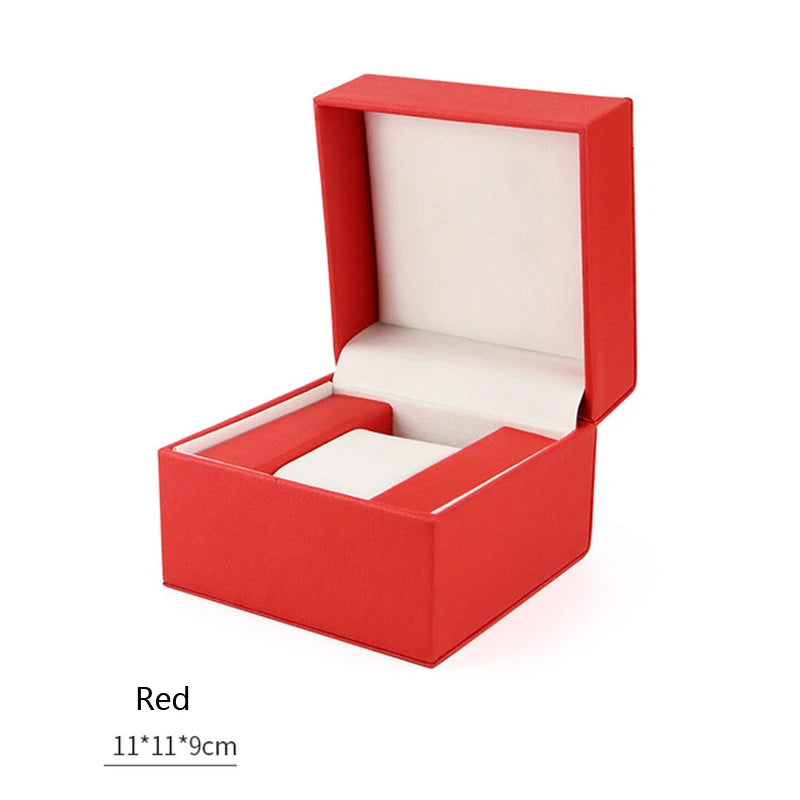 High Quality Pu Leather Watch Storage Box Jewelry Gift Box Bracelet Packaging Gift Box Watch Display Box