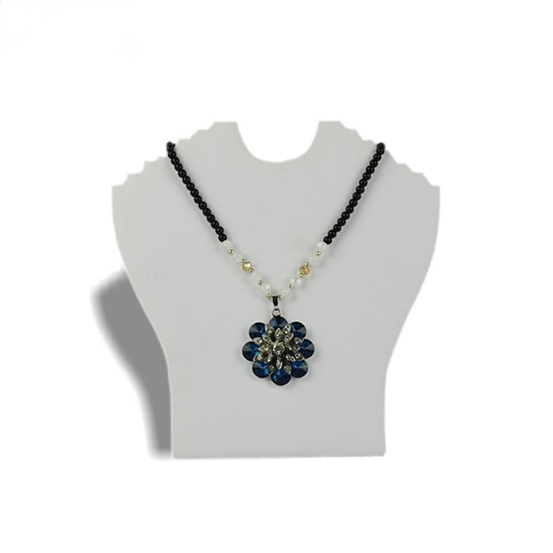 Necklace Holder Jewelry Pendant Necklace Chain Earring Jewelry Bust Display Holder Stand Showcase Rack