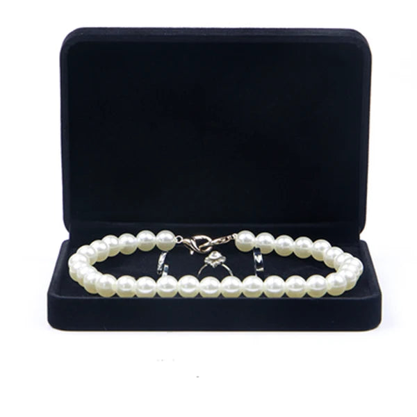 High Quality Velvet Jewelry Display Box Earring Ring Necklace Bracelet Organizer Gift Box Bracelet Joyero Package Showcase