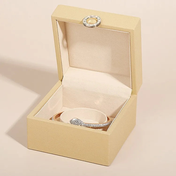 New Jewelry Packaging Box Necklace Holder Pu Leather Jewelry Storage Gift Box Watch Collection Box