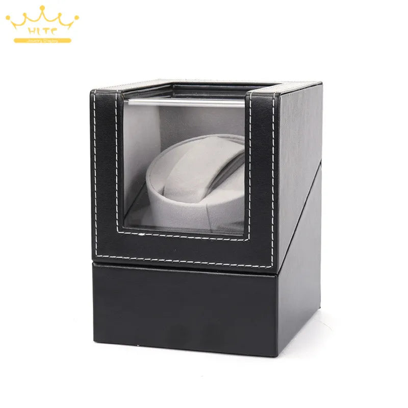 Single motor vibrating screen watch rotating bracket display EU / USA / Australia / UK plug automatic mechanical watch gift box