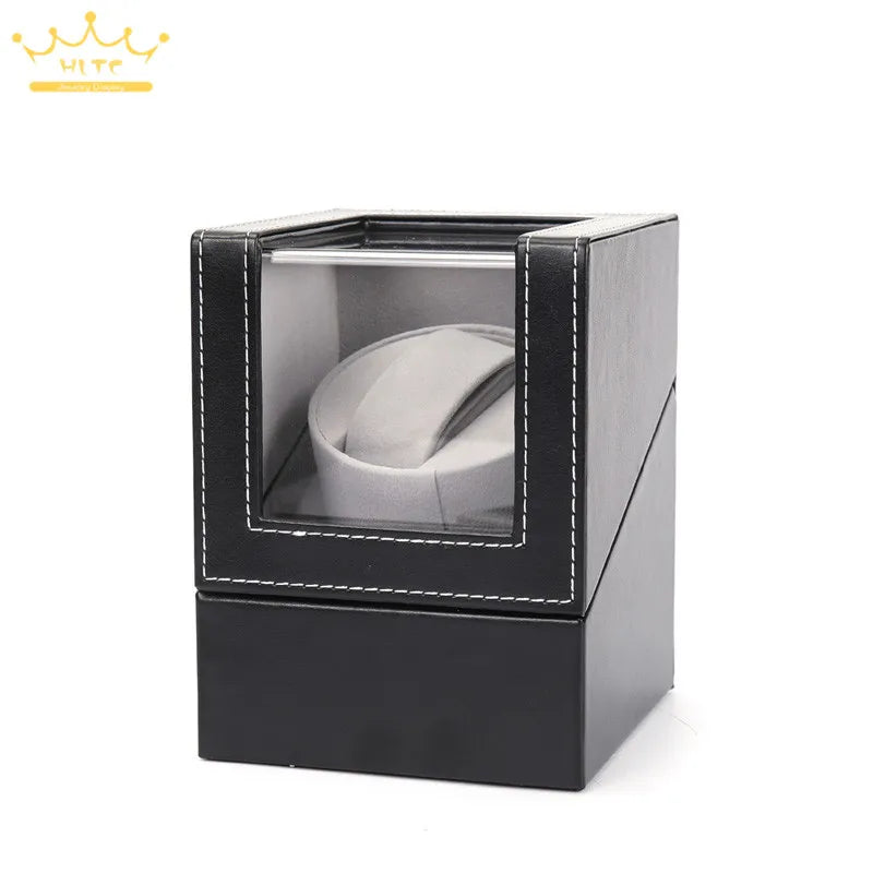 Single motor vibrating screen watch rotating bracket display EU / USA / Australia / UK plug automatic mechanical watch gift box