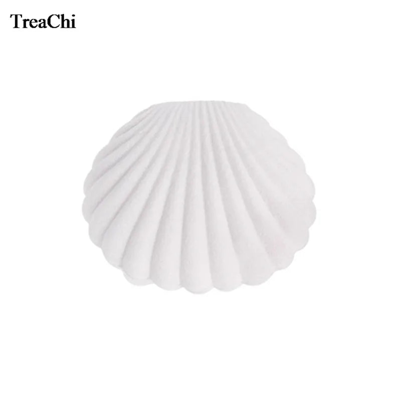 10Pcs Cute Shell Shape Velvet Engagement Wedding Party Gift Case 5 Colors Earring Necklace Pendant Jewelry Display Storage Box