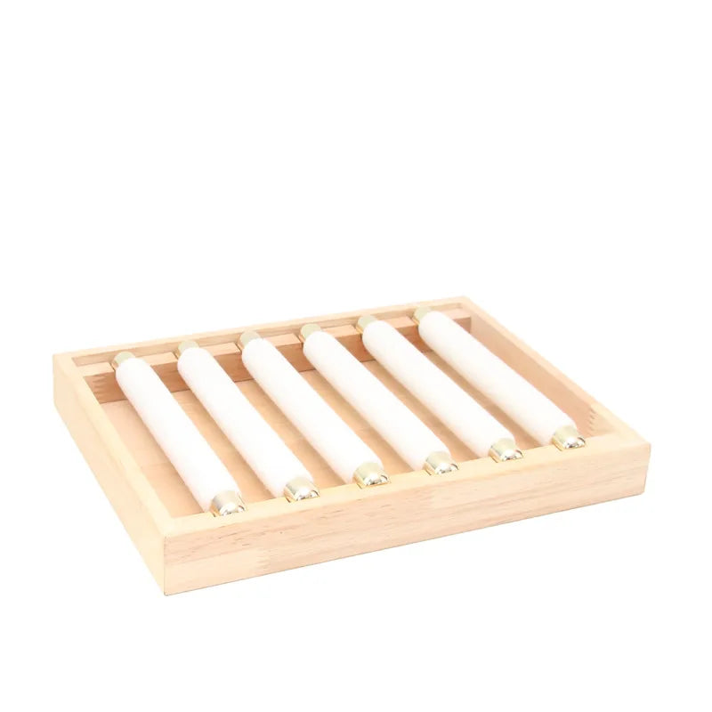 High Quality 8/6 Detachable Ring Sticks Jewelry Display Tray Ring Earring Necklace Bracelet Accessories Organize Storage
