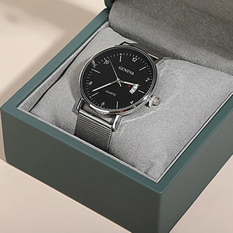 New Jewelry Packaging Box Necklace Holder Pu Leather Jewelry Storage Gift Box Watch Collection Box