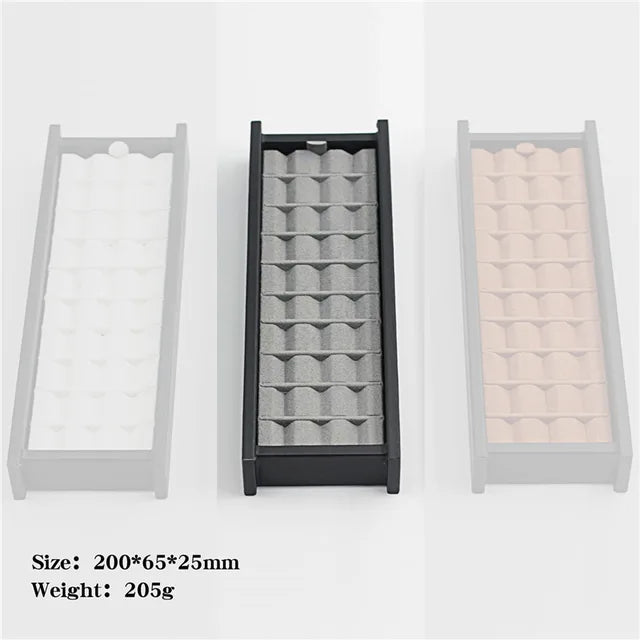Wholesale Jewelry Gem Display Box Case Loose Diamond Storage Tool Coin Jar Show Tray Gem Pot Gemstone Organizer Holder Container