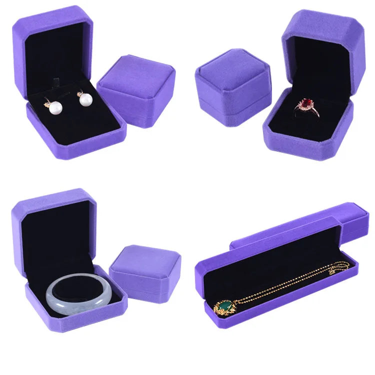 1pcs Jewelry Packaging Necklace Packaging Organizer Ring Box Bulk Gift Box Earring Holder Gift Box Necklace Organizer
