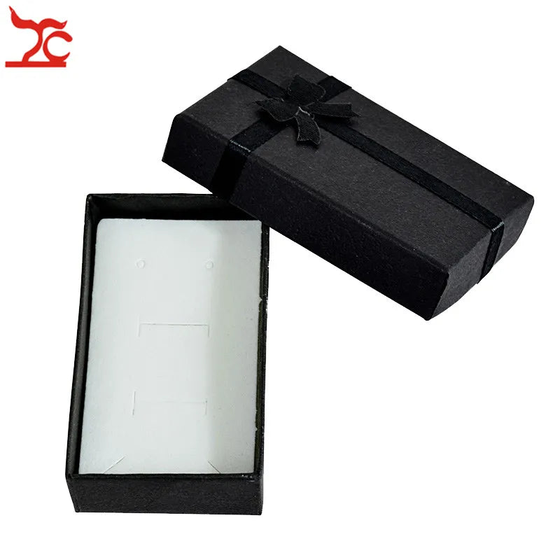 24 Pcs Mix Color Gift Box Jewelry Earring Organizer Storage Box Pendant Paper Package Box Jewelry Ring Storage Box 8*5*2.5CM