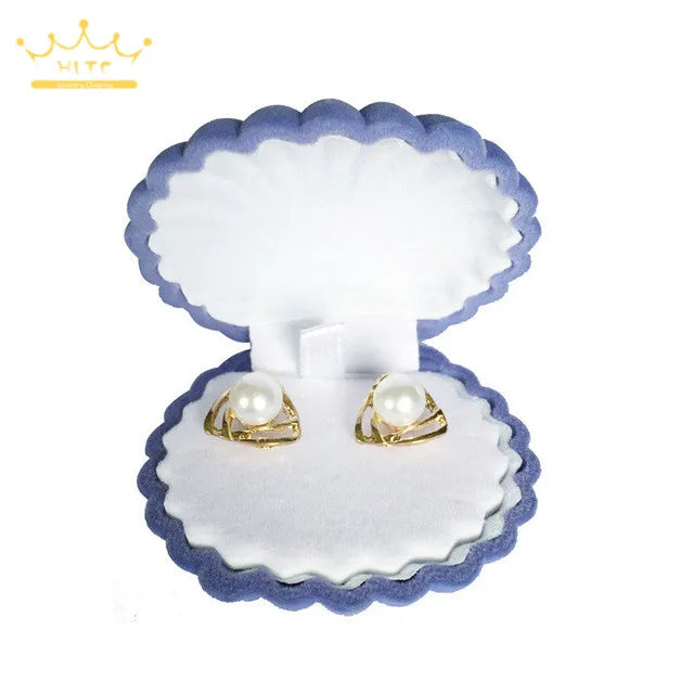 Lovely Ring Boxes Jewelry Organizer Earrings Rings Storage Case Creative Velvet Small Gift Box Mini Container