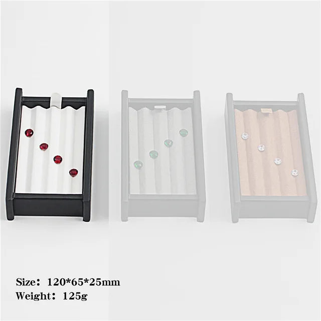 Wholesale Jewelry Gem Display Box Case Loose Diamond Storage Tool Coin Jar Show Tray Gem Pot Gemstone Organizer Holder Container