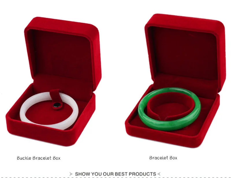 Rings Earrings Jewelry Display Packaging Box Gifts Velvet Jewelry Set Box Bracelets Necklaces Wedding Box for Women