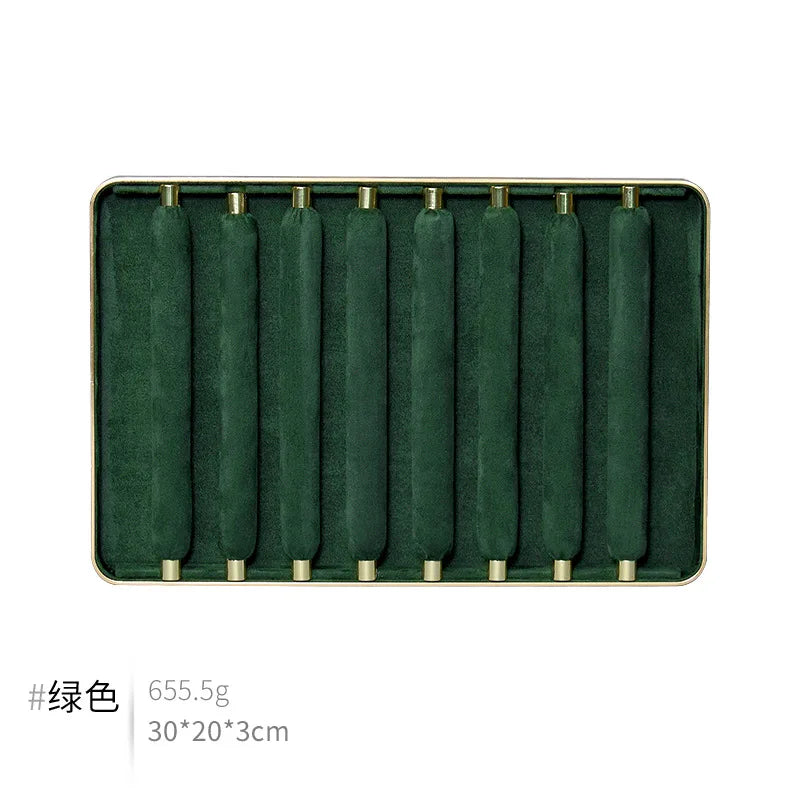 High Quality 8/6 Detachable Ring Sticks Jewelry Display Tray Ring Earring Necklace Bracelet Accessories Organize Storage