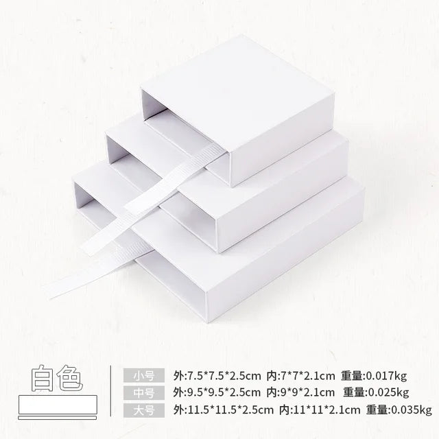 10Pcs 3D Floating Picture Frame Shadow Box Jewelry Display Stand Ring Pendant Holder Protect Jewellery Stone Presentation Case