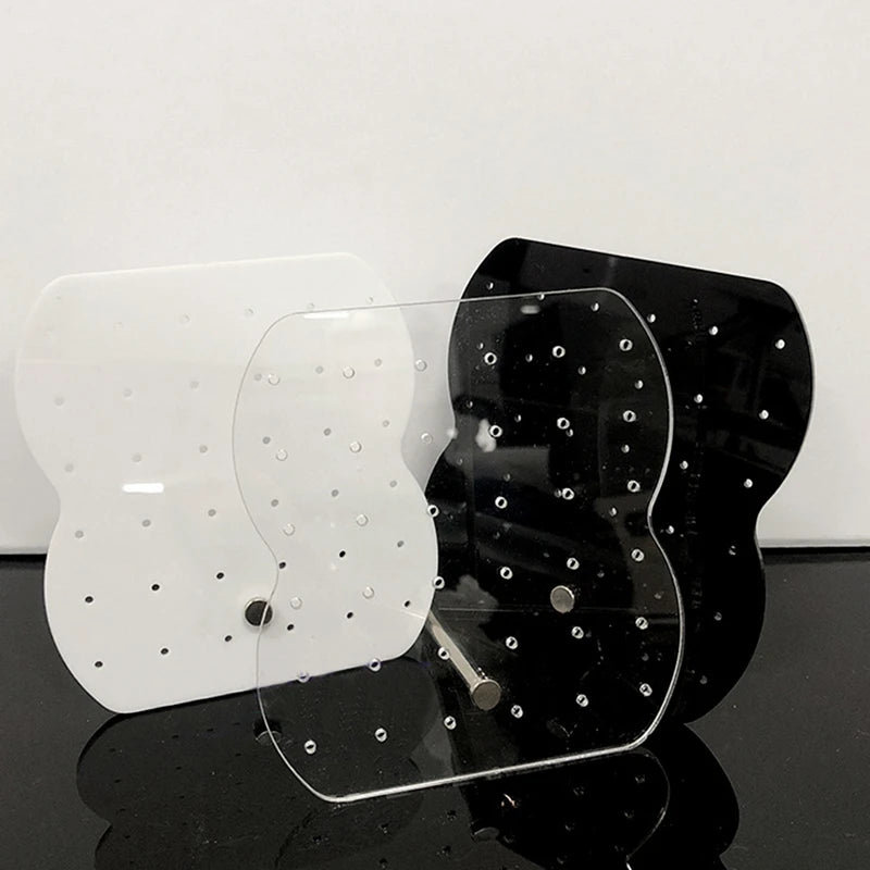 Creative Acrylic Earrings Display Board Jewelry Ear Jewelry Plexiglass Special-Shaped Belt Support Display Board