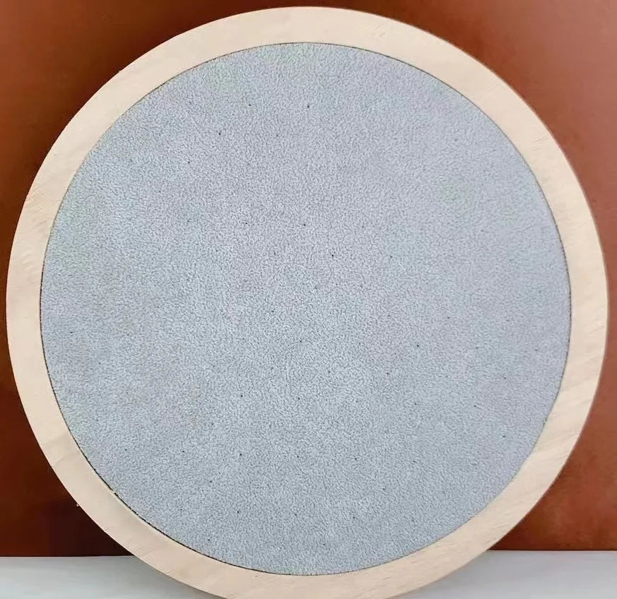 Wood Round Earrings Ring Display Tray for Jewelry Store 92 Solts Ring Storage Plat Personal Jewelry Holder Organizer