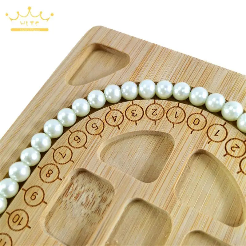 Bracelet Necklace Design Tray Bamboo Diy Tool Pearl Beaded Decorative Board Household Diy Accessory Tools for Handmade Crafts