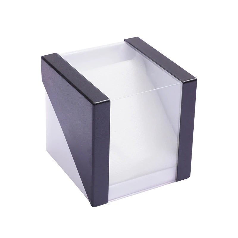 Black and White Transparent Acrylic Visual Watch Packaging Box Bracelet Display Rack Counter Storage Display Box