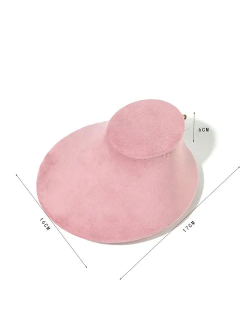 Jewelry Organizer Earring Necklace Display Stand Quality Pink Velvet Ring Tray Pendant Storage Plate Watch Bracelet Holder