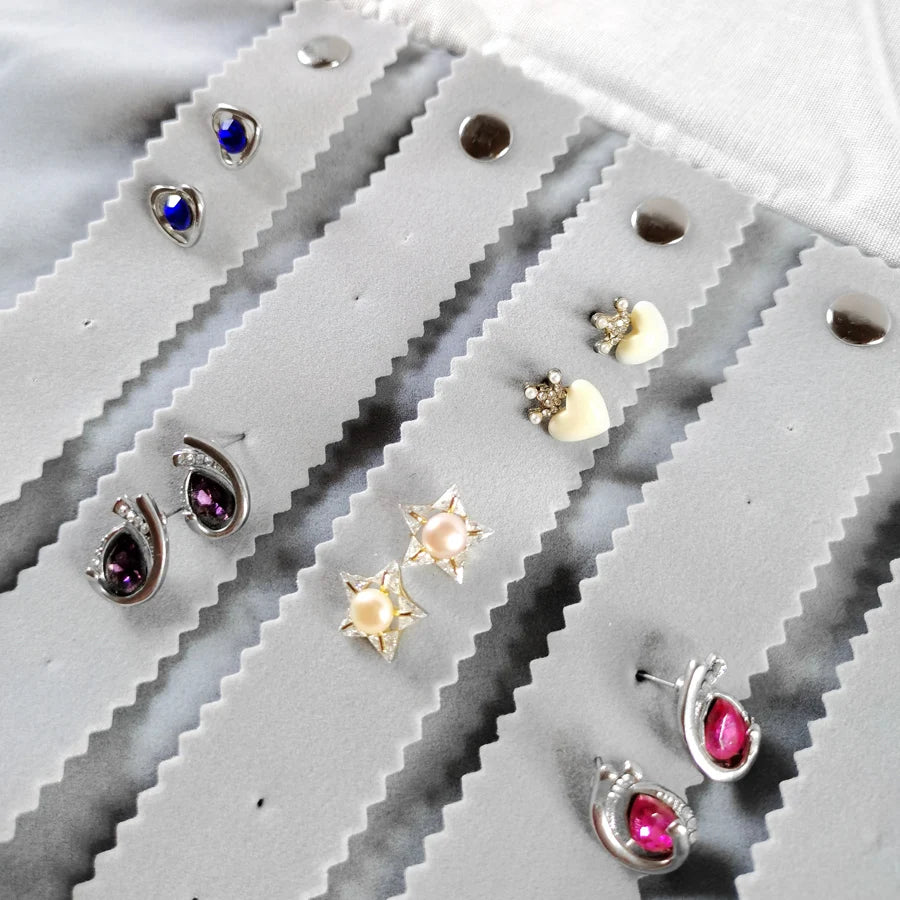 Jewelry Exhibition Jewelry Storage Bag Portable Velvet Pouch Ring Earring Necklace Storage Holder Set Jewelry Organize Bags