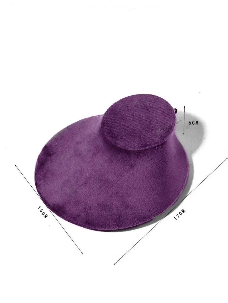 Purple Velvet Jewelry Display Stand Cream Pendant Jewelry Display Stand Multi Color Ear Ring Counter Window Model Customizable
