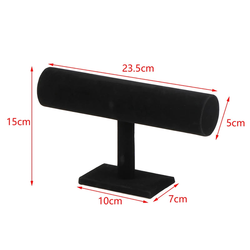 Jewelry Chain Hairband Watch Necklace Bracelet Display Stand Rack Holder T-Bar Bracelet Display Stand Holder Watch Display