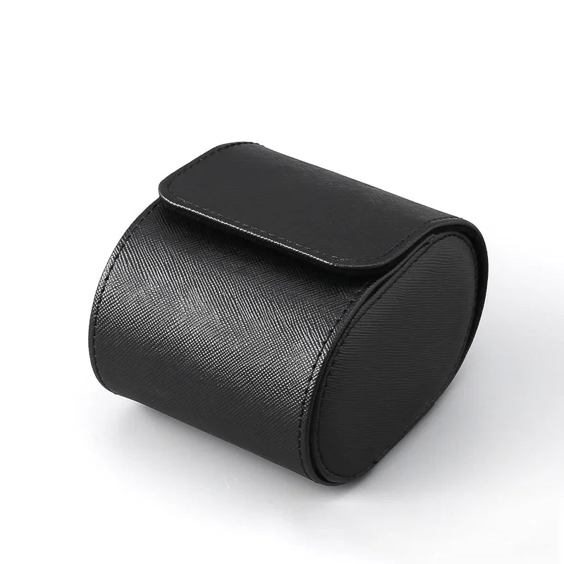 Watch Organizer Pouch High Grade Leather Watch Roll Men's and Women Wristwatch Storage Holder 1/2/3 Slots Available