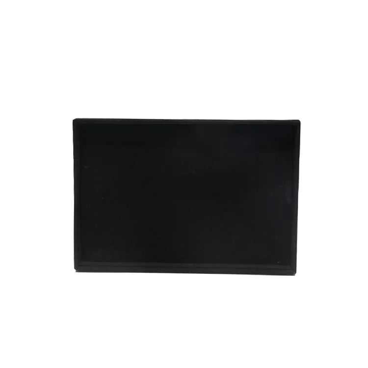 Black Velvet Ring Necklace Display Tray Earring Jade Pendant Storage Plate Large Size Rings Jewelry Organizer Box 35*24Cm