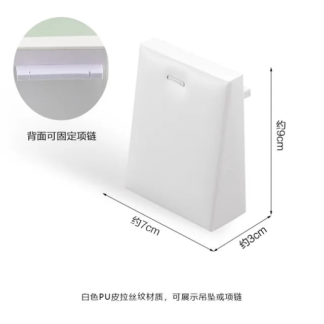 Pure WhiteJewelry Exhibitor Props Bracelet Earring Frame Wiredrawing Table Jewelry Tray Necklace Earring Ring Jewelry Display