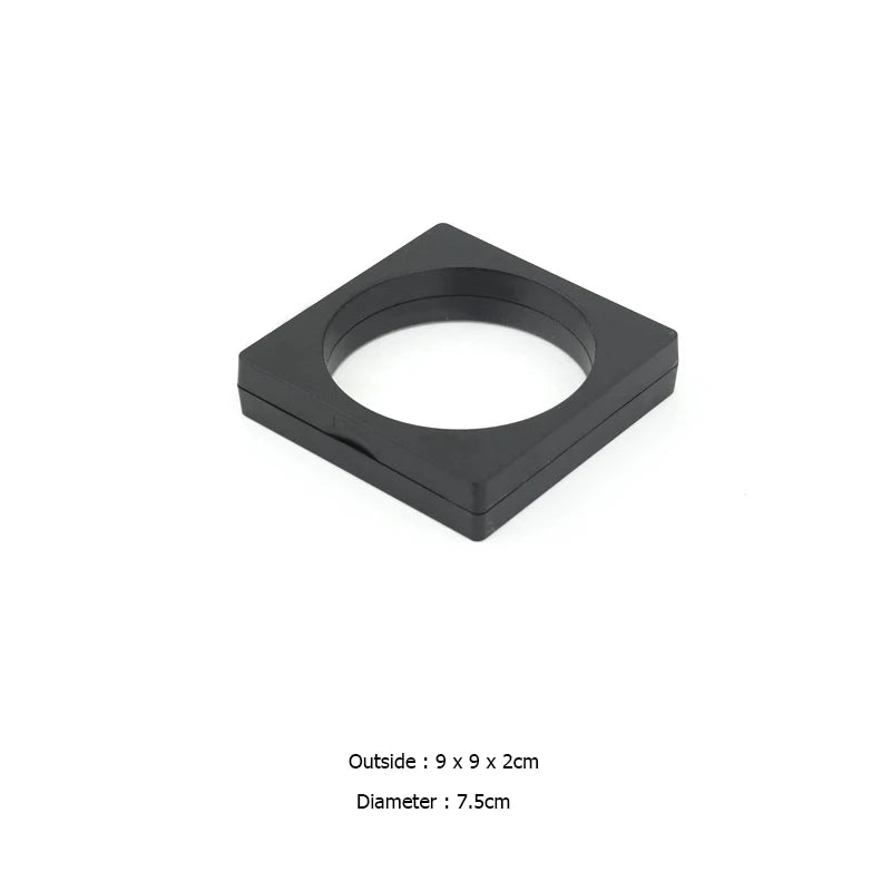 Bracelet Packaging Box 3D Pe Film Gemstone Membrane Display Holder Earring Ring Storage Case Jewelry Stand Floating Frame